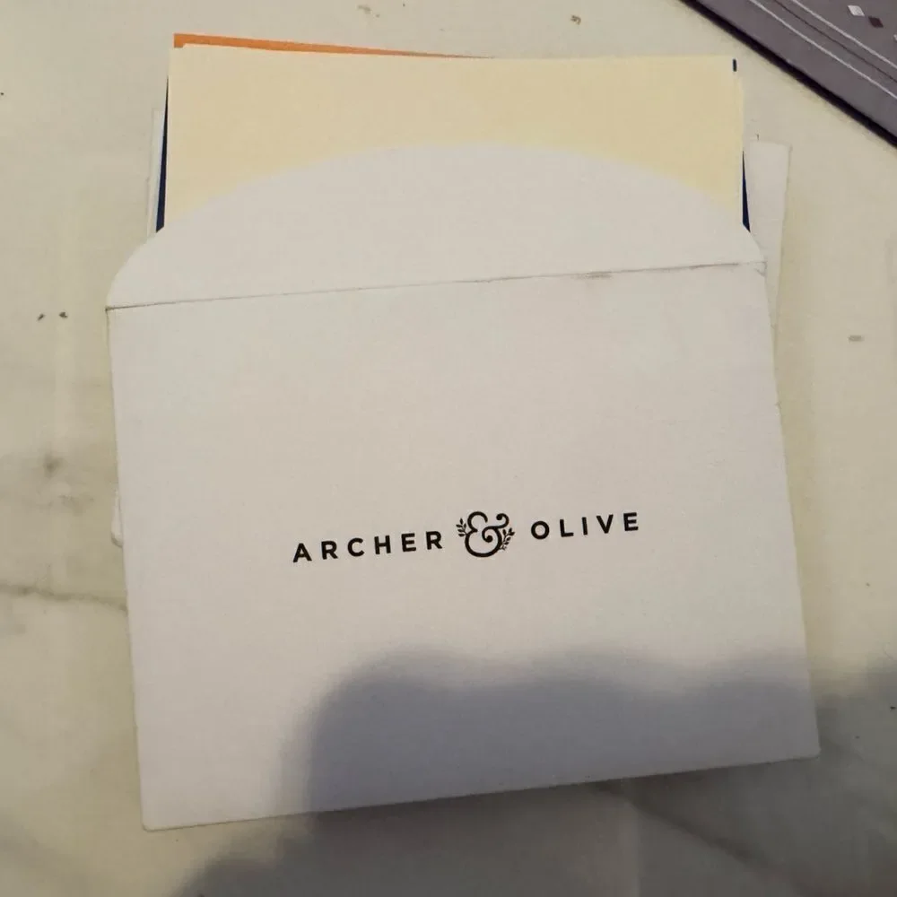 Archer and olive blank color cards bundle #15